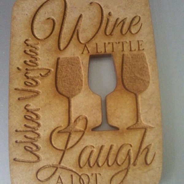 engraving & cut